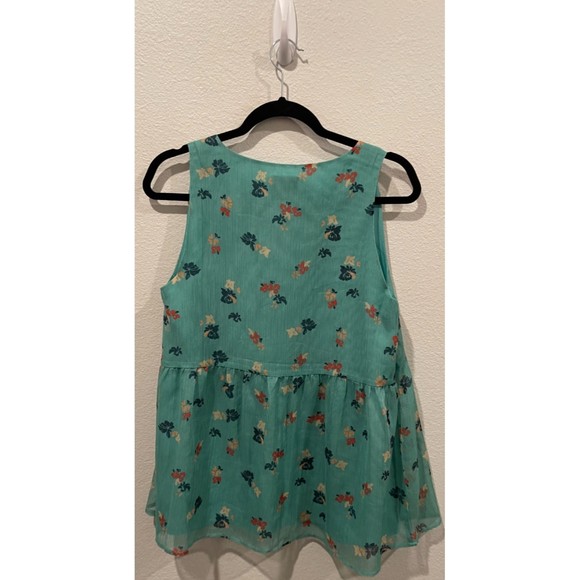 THE NINES BY HATCH V-Neck Baby Doll Sleeveless Maternity Blouse - Picture 4 of 4